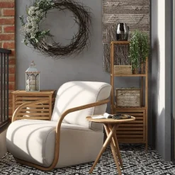 Swiss Aqua Technologies Etagère sur pied Naturel Home 35,5x123x39,5 cm, bois (HOMEREG4)