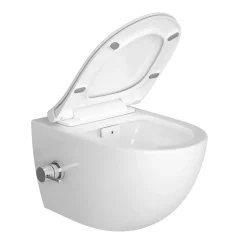 Swiss Aqua Technologies Infinitio WC sans bride avec fonction bidet thermostatique + Abattant softclose (SATINF011RREXPBFCT)