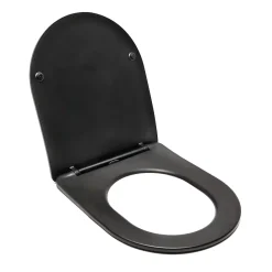 Swiss Aqua Technologies Infinitio Abattant frein de chute, Noir mat (SATINFPBKM)