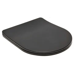 Swiss Aqua Technologies Infinitio Abattant frein de chute, Noir mat (SATINFPBKM)