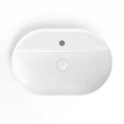 Vasque À Poser|Swiss Aqua Technologies Infinitio Vasque à poser 60 x 40 x 12,5 cm, sans trop-plein, Blanc mat (SATINF6040M)