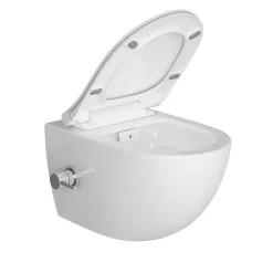 Wc Japonais|Swiss Aqua Technologies Infinitio WC sans bride avec fonction bidet + Abattant softclose (SATINF011RREXPBFC)