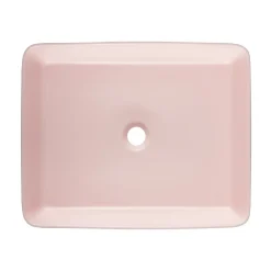 Vasque À Poser|Swiss Aqua Technologies Infinitio Vasque à poser 50 x 40 x 11 cm, sans trop-plein, Rose mat (SATINF5040PM)