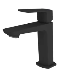Swiss Aqua Technologies Mitigeur lavabo Feel, sans tirette, noir mat, (SATBSFEEL271C)