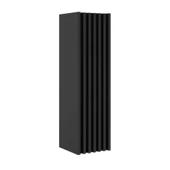 Swiss Aqua Technologies Meuble de salle de bain haut SAT Delano 34x125x36 cm noir (DELANOV35CD)