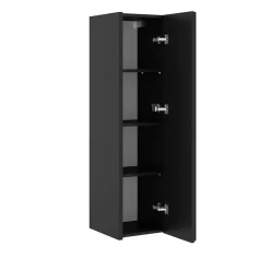 Swiss Aqua Technologies Meuble de salle de bain haut SAT Delano 34x125x36 cm noir (DELANOV35CD)