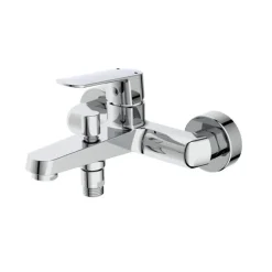 Robinet De Baignoire|Swiss Aqua Technologies Mitigeur de baignoire Feel, sans set de douche, 150 mm, chrome, (SATBSFEEL222)