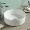 Vasque À Poser|Swiss Aqua Technologies Vasque à poser Infinitio 36 x 36 x 12 cm sans trop-plein, blanc brillant (SATINF3636)