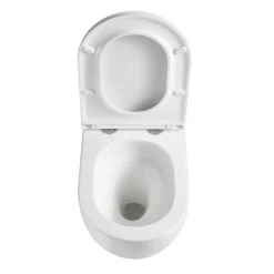 Wc Suspendu|Swiss Aqua Technologies WC suspendu sans bride Tornado Quiet et fixations invisibles, abattant frein de chute (SAT67010RTORP)