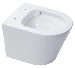 Wc Suspendu|Swiss Aqua Technologies WC suspendu Infinitio sans bride et fixations invisibles + abattant frein de chute (SATINF010RREXP)