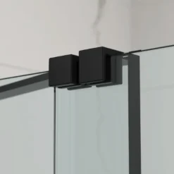 Swiss Aqua Technologies Walk-In Xmotion Pare baignoire 150x117,5 cm, noir (SATWIXMVZ150C)