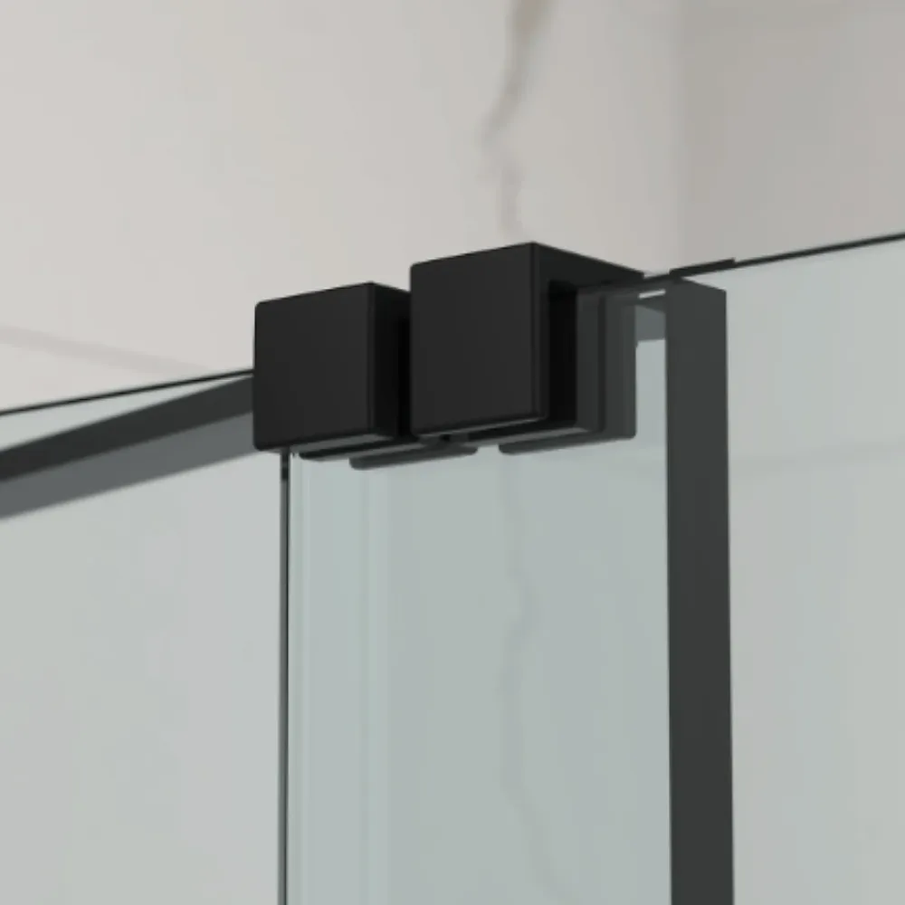 Swiss Aqua Technologies Walk-In Xmotion Pare baignoire 150x117,5 cm, noir (SATWIXMVZ150C)