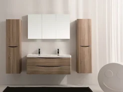 Pommeau De Douche, Flexible Et Barre De Douche|Bernstein Système de douche thermostatique 3011 Basic avec douchette à main - Tête de douche 20x20cm