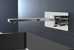Bernstein Système de douche thermostatique 3011 Basic avec douchette à main - Sans tête (de douche), Sans tête (de douche)