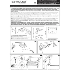 Lavabo|Sanindusa Système d'inclinaison pneumatique pour lavabo PMR droit NewWCCare blanc