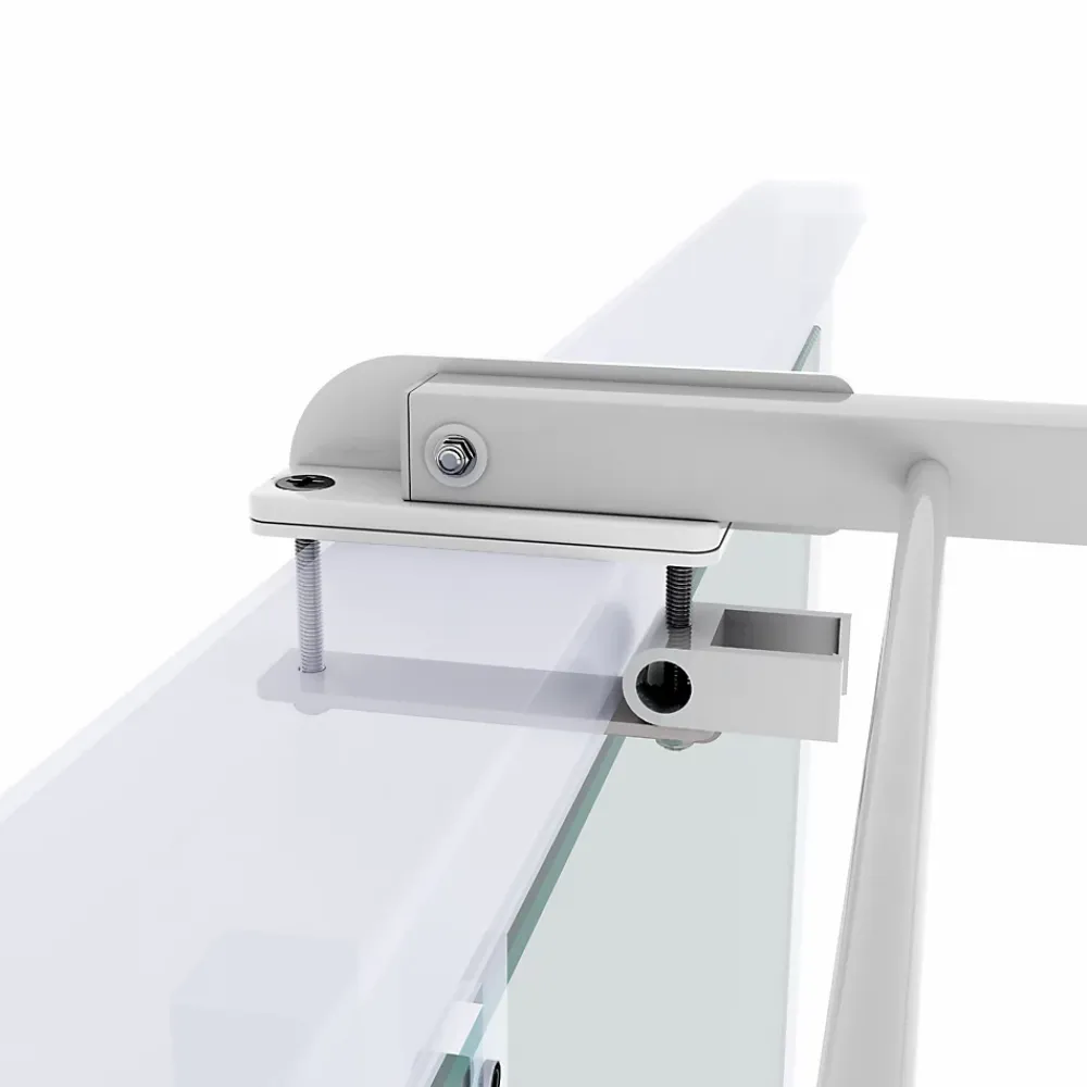 Etendoir À Linge|Foxydry Système rabattable blanc pour rambarde 118x63x8 cm Duo