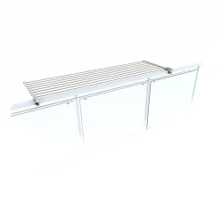 Etendoir À Linge|Foxydry Système rabattable blanc pour rambarde 118x63x8 cm Duo