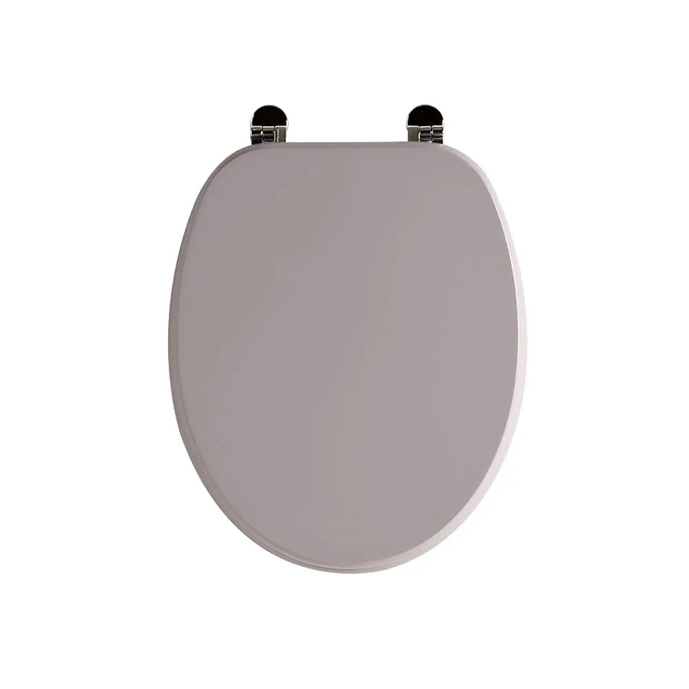 Kiamami Valentina Tablette De Couvercle De Wc Universelle En Mdf Violet Pastel Mat