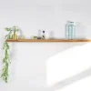 Wanda Collection Tablette étagère Helvine salle de bain en teck massif 120cm