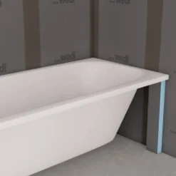 Wedi Tablier de baignoire à carreler latéral 77 x 60 cm