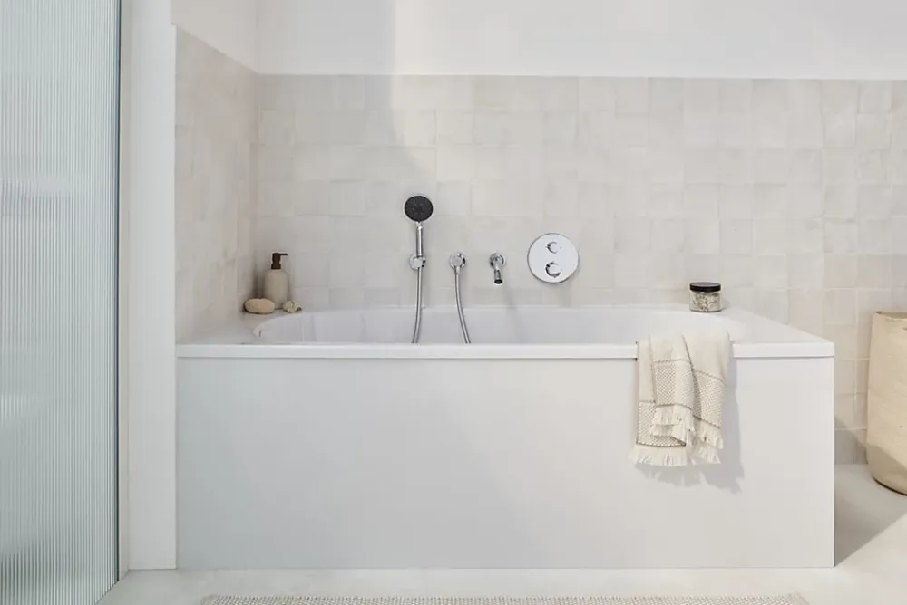 Jacob Delafon Tablier de baignoire frontal 180 x 60 cm blanc brillant