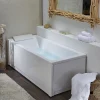 Tablier Et Habillage De Baignoire|Valentin Tablier de baignoire frontal pour baignoire droite 170 x 75 cm, blanc,