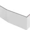 Jacob Delafon Tablier de baignoire frontal et latéral 160 cm blanc mat