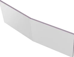 Jacob Delafon Tablier de baignoire frontal blanc brillant