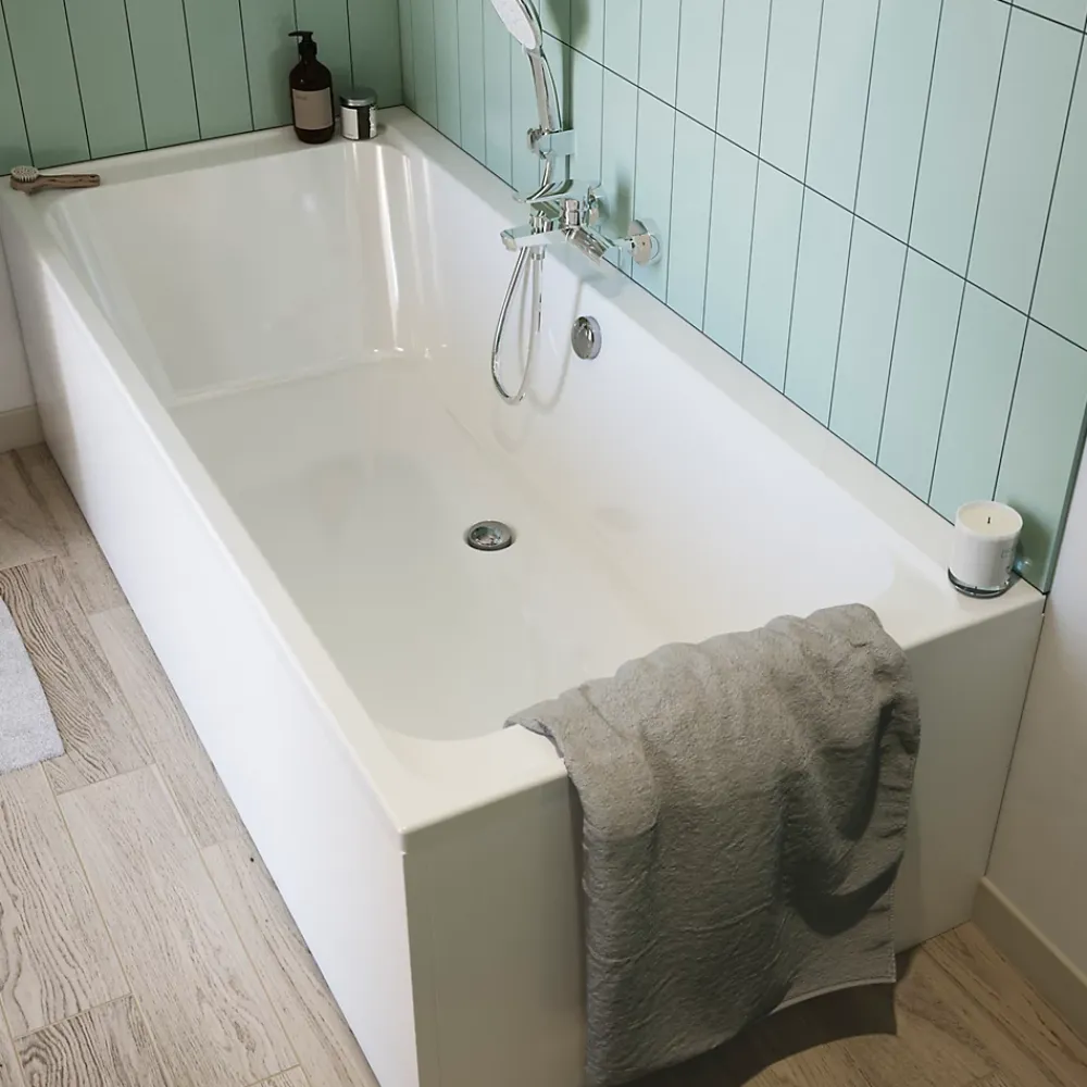 Balneo Tablier de baignoire frontal blanc Panel 180 cm