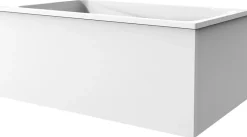 Tablier Et Habillage De Baignoire|Jacob Delafon Tablier de baignoire frontal et latéral 180 x 60 x 80 cm blanc brillant