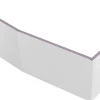 Jacob Delafon Tablier de baignoire frontal et latéral 170 cm blanc mat