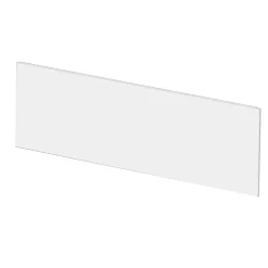 GoodHome Tablier de baignoire frontal Iskar L. 150 cm blanc