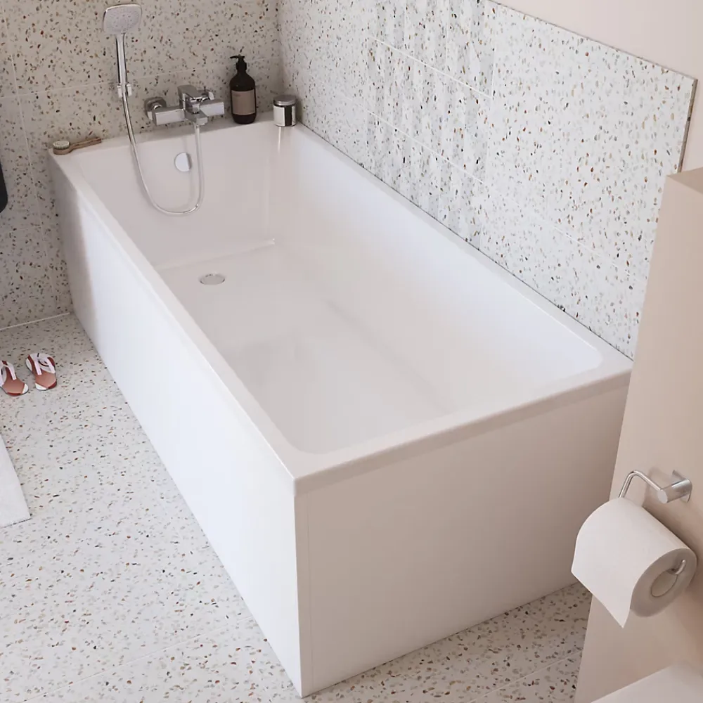 Balneo Tablier de baignoire frontal blanc Panel 170 cm