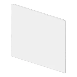 Tablier Et Habillage De Baignoire|GoodHome Tablier de baignoire latéral Iskar l. 70 cm blanc