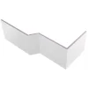 Jacob Delafon Tablier pour baignoire Neo installation en angle blanc mat
