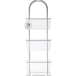 Etagère Salle De Bains|5Five Étagère 3 niveaux Transparent -