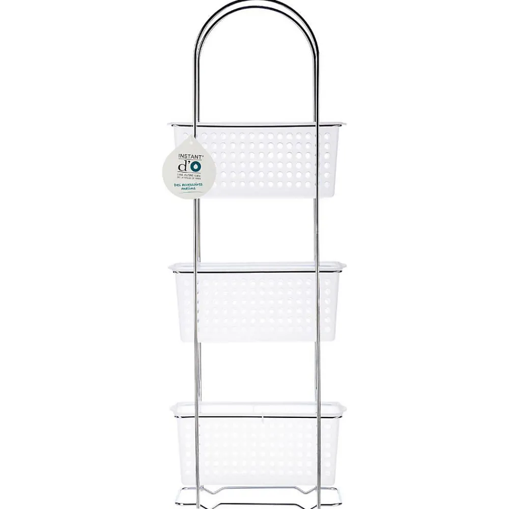 Etagère Salle De Bains|5Five Étagère 3 niveaux Transparent -