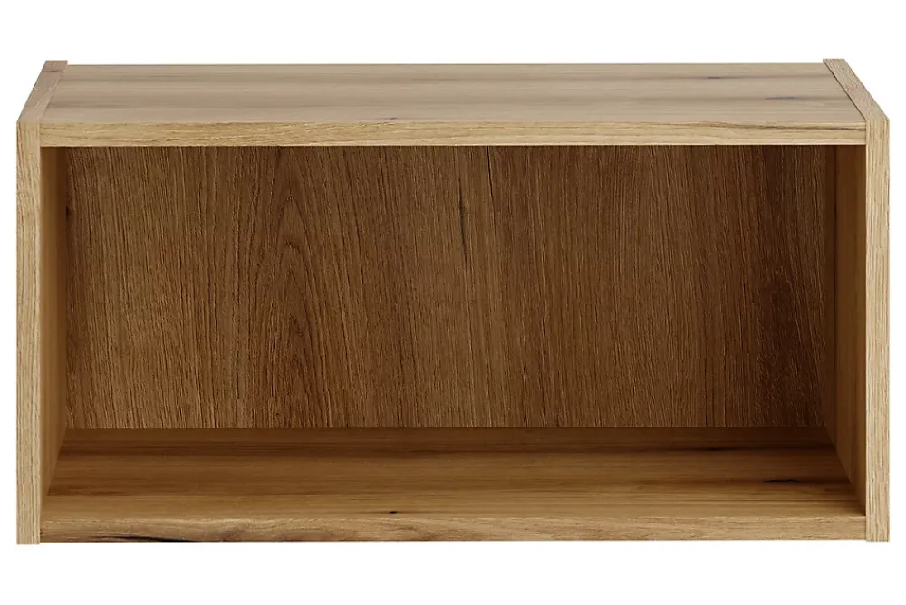 Etagère Salle De Bains|Furnidea Étagère basse suspendue pour meuble sous vasque 60 cm NOVA chêne Coast Evoke