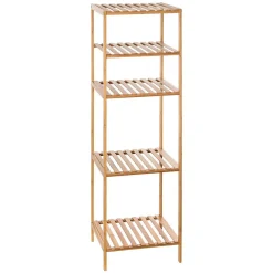 5Five Étagère colonne 4 niveaux Bambou Mix N' Modul -