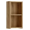 Etagère Salle De Bains|Furnidea Étagère cube de salle de bain suspendue 30 x 57 cm NOVA chêne Coast Evoke