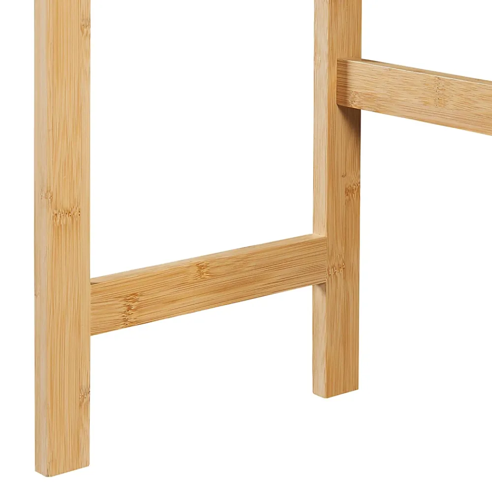 Etagère Salle De Bains|[En.Casa] Étagère de toilette Haugesund bambou 158 x 60 x 26 cm naturel en.casa