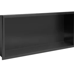 Etagère Salle De Bains|Rea ÉTAGÈRE D'ENCASTREMENT POUR SALLE DE BAINS 6 30X60X10 BLACK