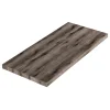 Kiamami Valentina Étagère En Bois Pour Lavabo À Poser De 100 Cm, Finition Chêne Fossile