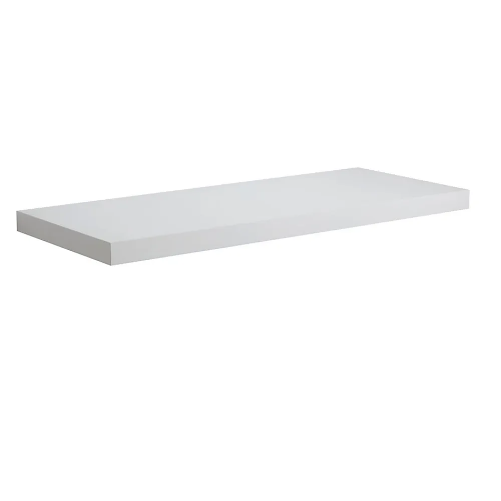 Kiamami Valentina Étagère En Bois Pour Lavabo Blanc De 120 Cm - Valentina