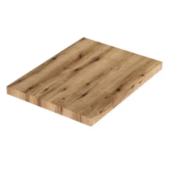 Kiamami Valentina Étagère Pour Lavabo De Salle De Bains En Chêne Naturel