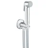 Grohe Tempesta-F Trigger Spray 30 Ensemble avec robinet d'arrêt 1 jet, chromé (26358000)