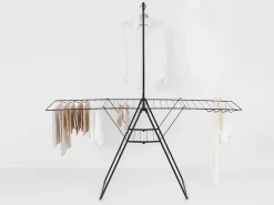 Etendoir À Linge|Brabantia Étendoir à linge 25 m Hangon avec portant à cintre coloris noir