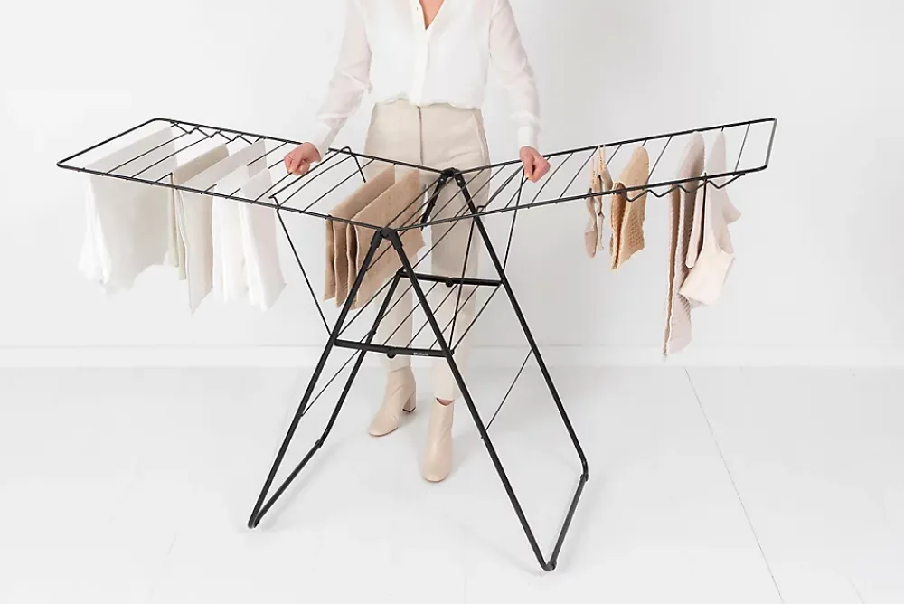 Etendoir À Linge|Brabantia Étendoir à linge 25 m Hangon coloris noir