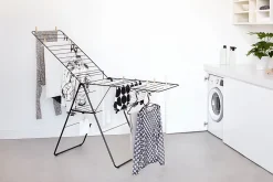 Etendoir À Linge|Brabantia Étendoir à linge 25 m Hangon coloris noir