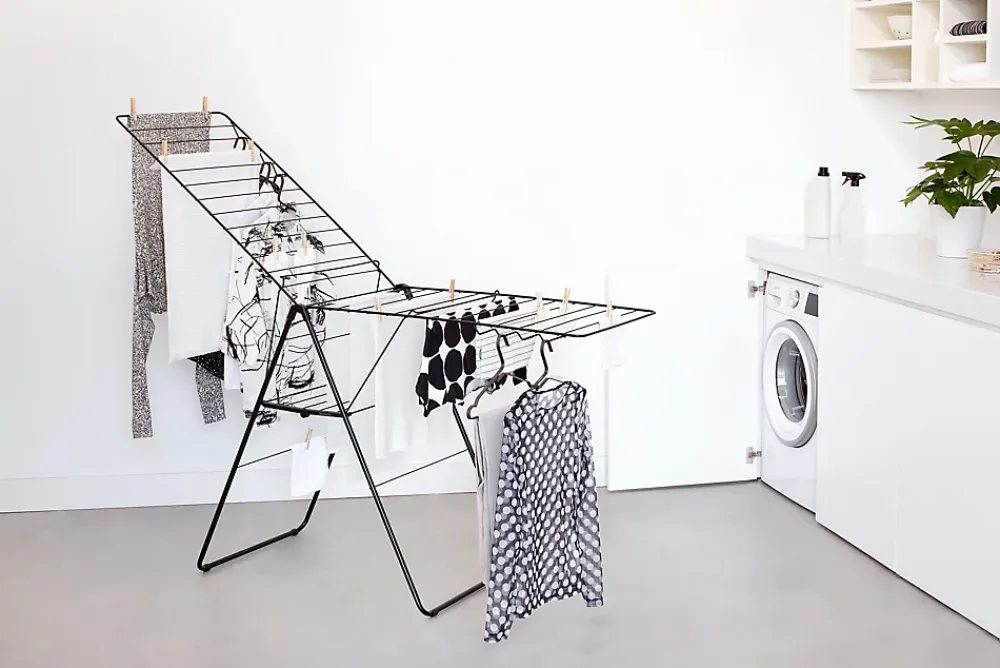 Etendoir À Linge|Brabantia Étendoir à linge 25 m Hangon coloris noir